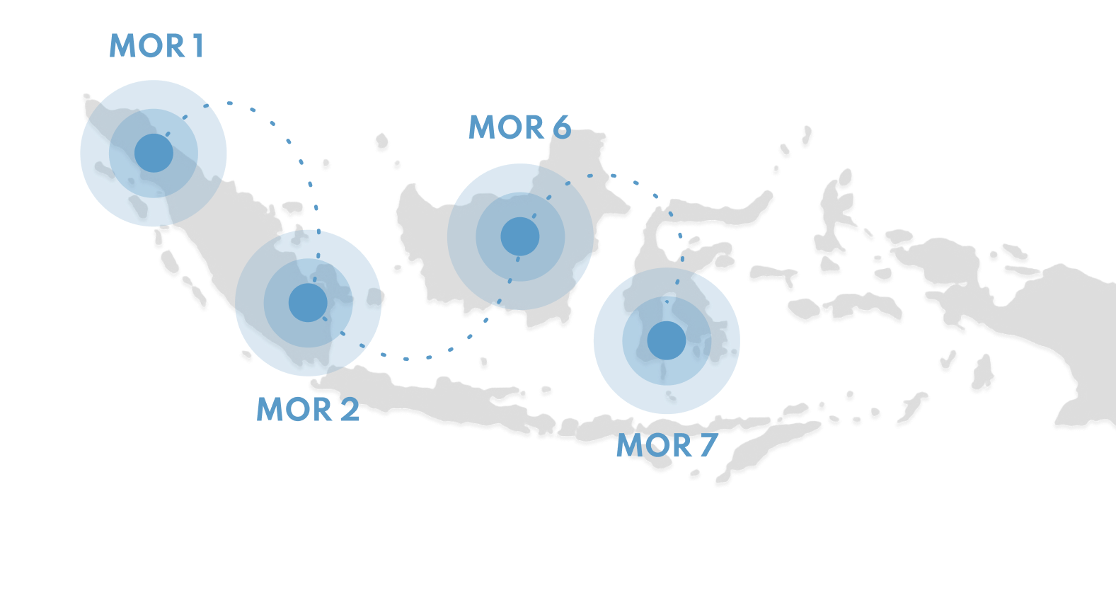 Peta Wilayah Operasional MOR Pertamina PT. Prima Synergy Petroleum Indonesia